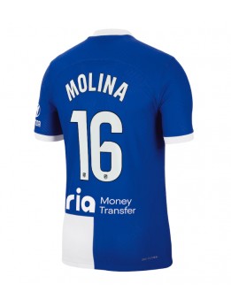 Billige Atletico Madrid Nahuel Molina #16 Bortedrakt 2023-24 Kortermet